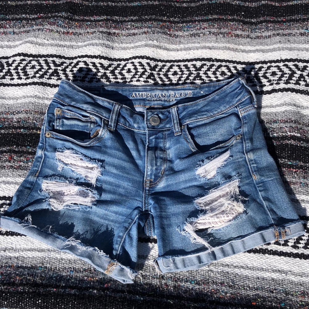 AE next level stretch Jean shorts